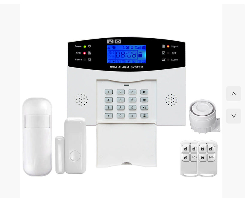 Anti-theft alarm GSM mobile phone card alarm wireless intelligent alarm system home